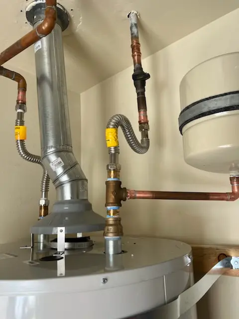 Water heater installation and plumbing repair in South Covington